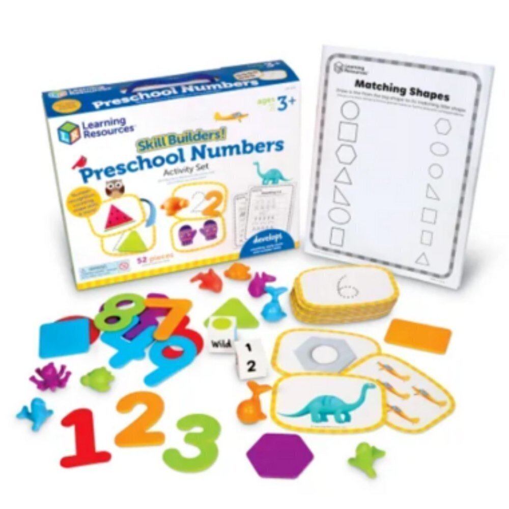 Learning Resources Skill Builder Preschool Numbers New Sealed